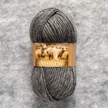 Hjertegarn Natur Uld
