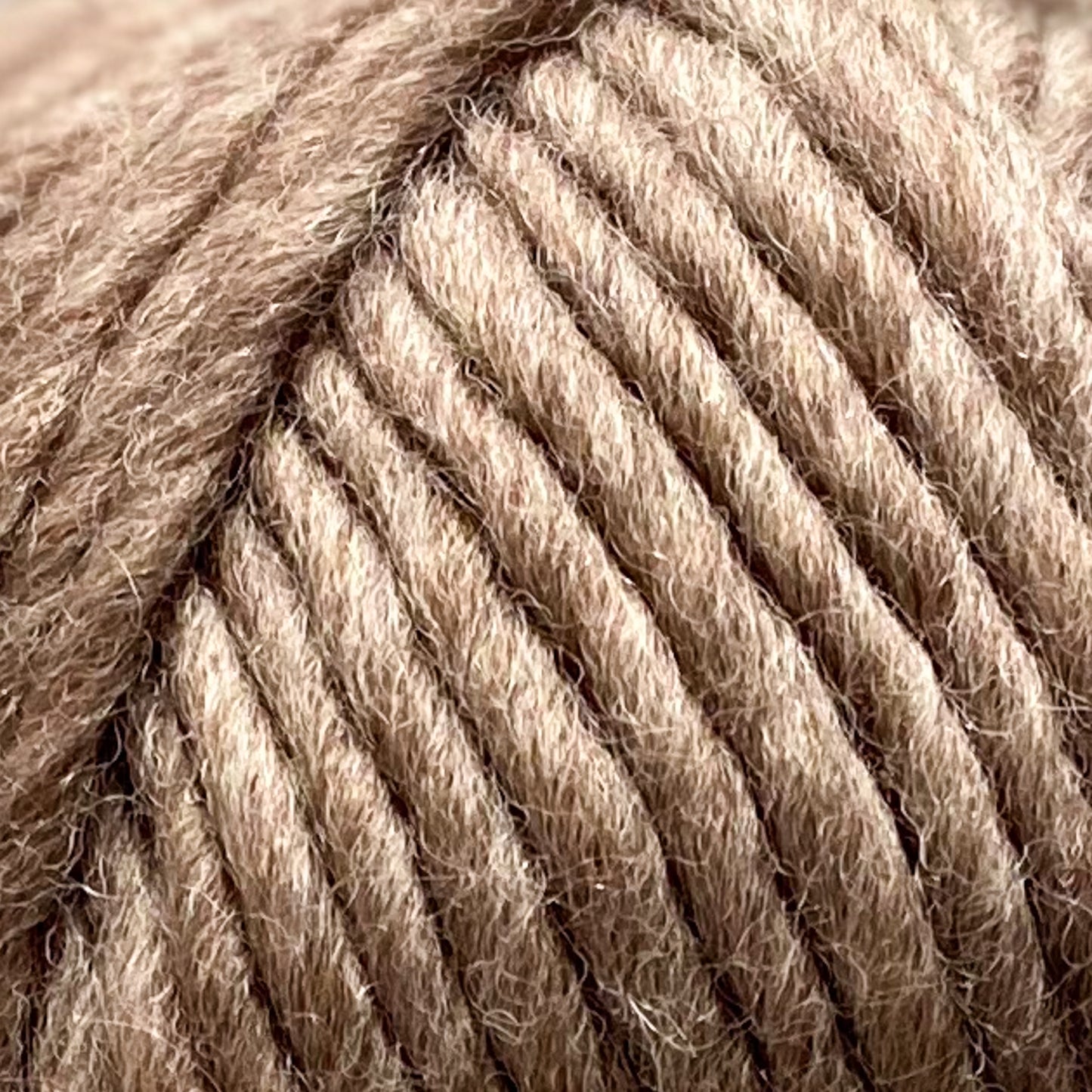 Hjertegarn Natur Uld