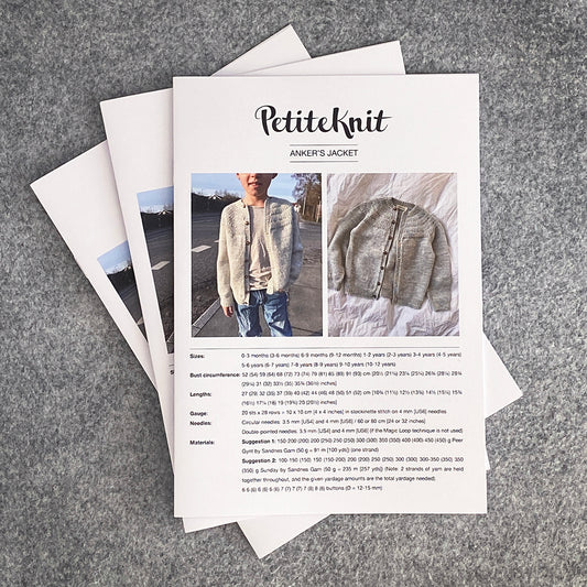 PetiteKnit Anker's Jacket Pattern
