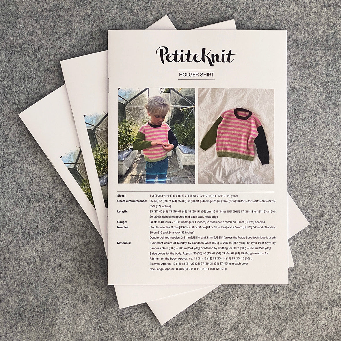 PetiteKnit Holger Shirt Pattern