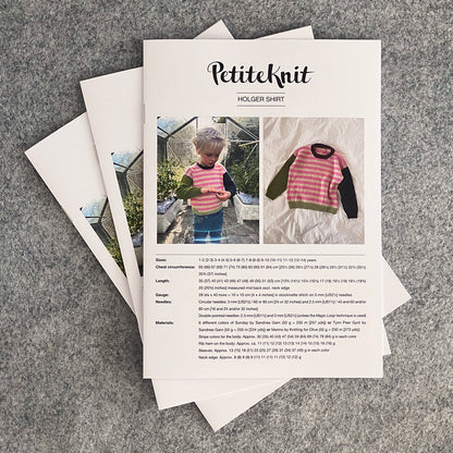 PetiteKnit Holger Shirt Pattern
