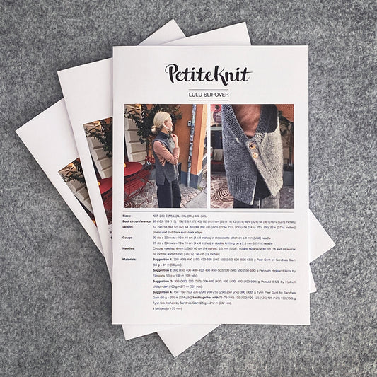 PetiteKnit Lulu Slipover Pattern
