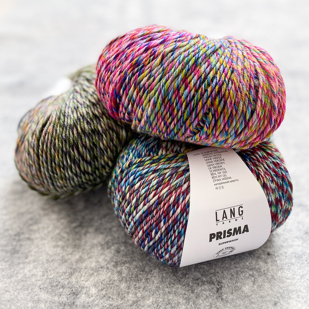 Lang Yarns Prisma – 100% Extra Fine Merino Wool Colour-Gradient Yarn
