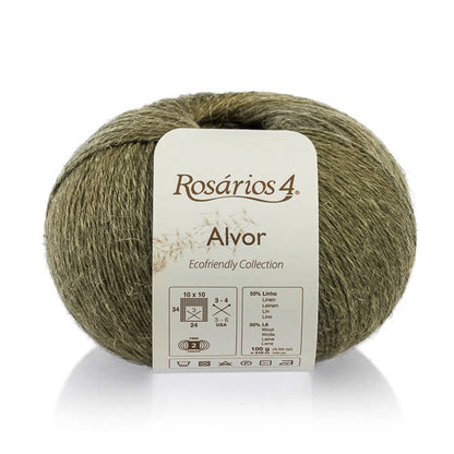 Rosários 4 Alvor Yarn – Wool & Linen Blend Sport Weight Yarn