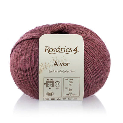 Rosários 4 Alvor Yarn – Wool & Linen Blend Sport Weight Yarn