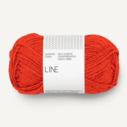 Sandnes Garn Line Yarn – Luxury Linen, Cotton & Viscose Blend for Breathable Summer Knits