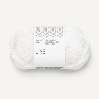 Sandnes Garn Line Yarn – Luxury Linen, Cotton & Viscose Blend for Breathable Summer Knits