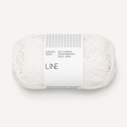 Sandnes Garn Line Yarn – Luxury Linen, Cotton & Viscose Blend for Breathable Summer Knits