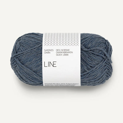Sandnes Garn Line Yarn – Luxury Linen, Cotton & Viscose Blend for Breathable Summer Knits