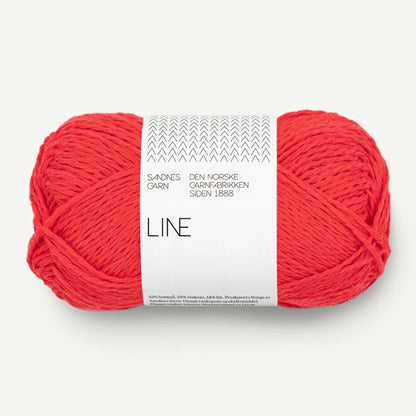 Sandnes Garn Line Yarn – Luxury Linen, Cotton & Viscose Blend for Breathable Summer Knits