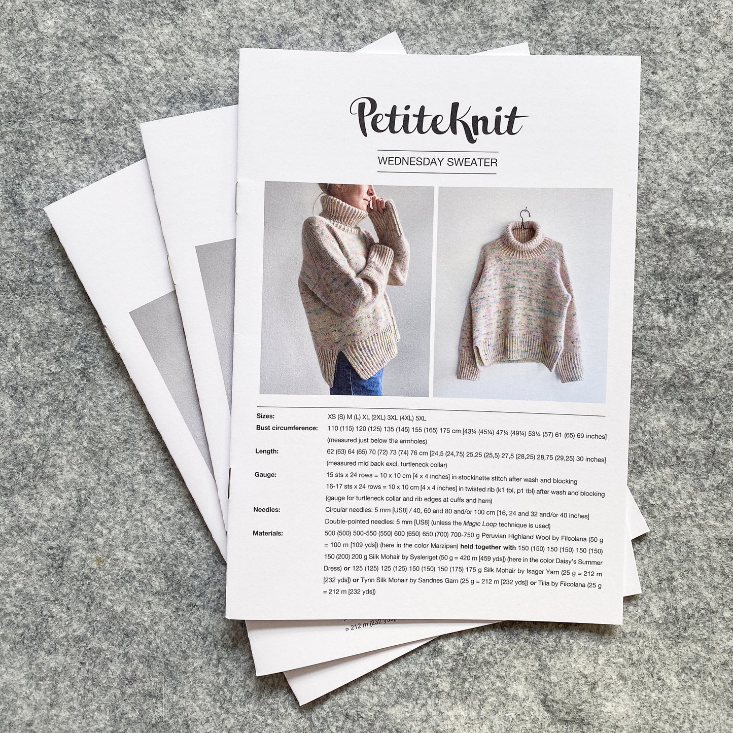 PetiteKnit Wednesday Sweater