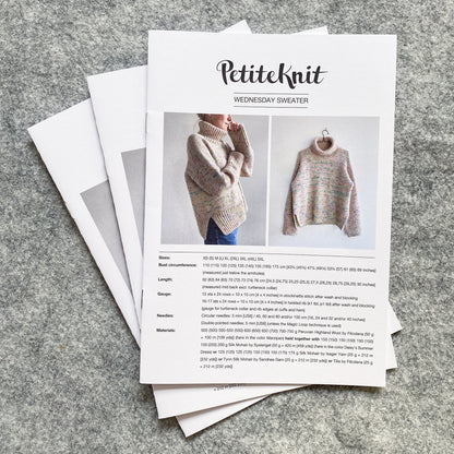 PetiteKnit Wednesday Sweater