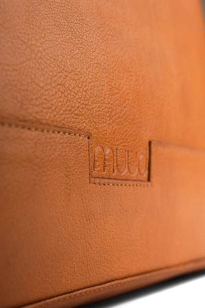 Muud Julia Project Bag – Large Leather Knitting & Travel Bag