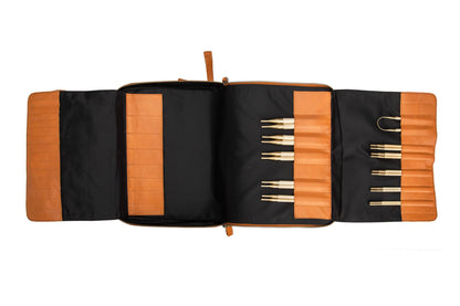 Muud Janni Project Bag – Leather Knitting Needle & Hook Case