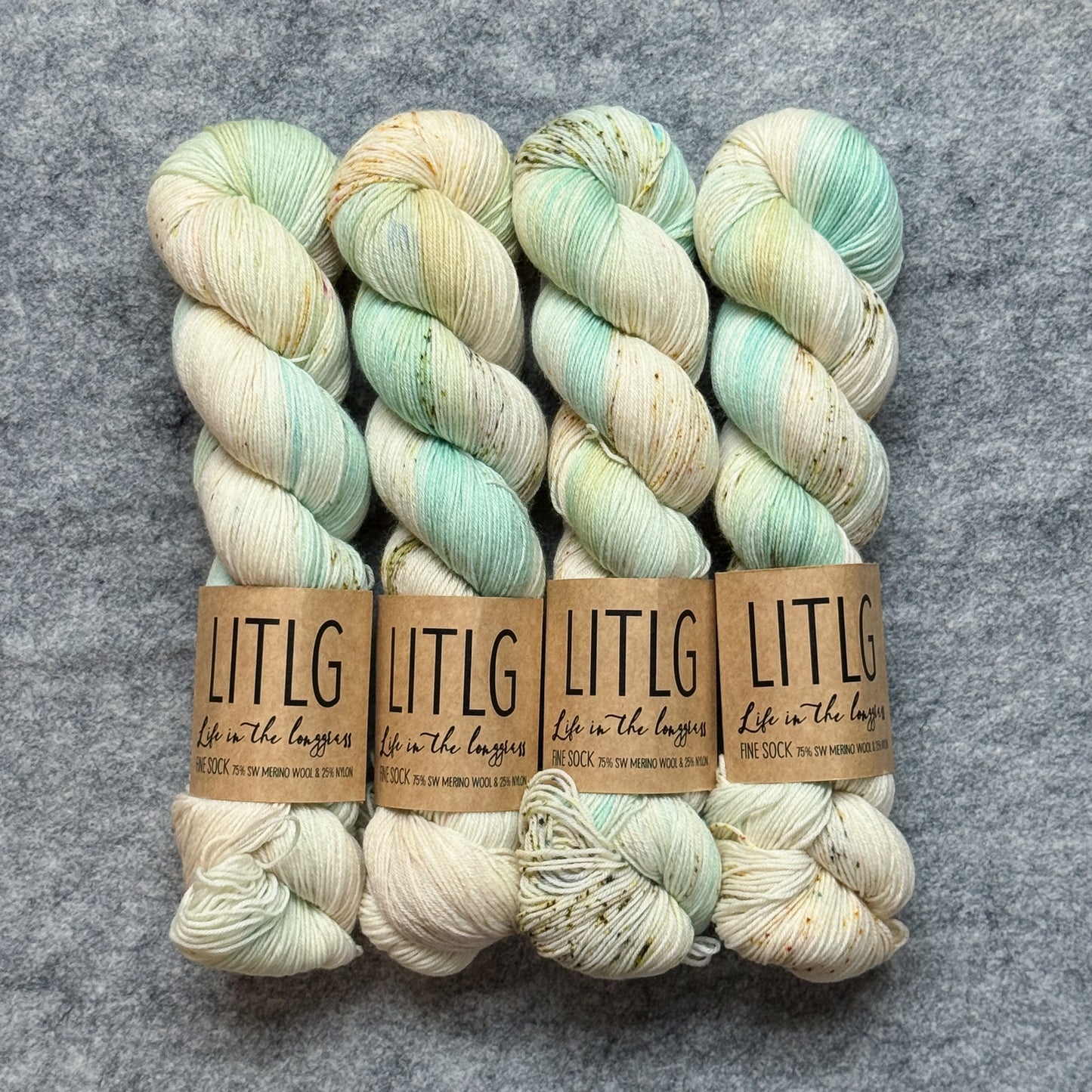 Life in the Long Grass Fine Sock – Luxury Hand Dyed Sock Yarn