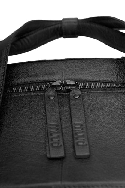 Muud Julia Project Bag – Large Leather Knitting & Travel Bag