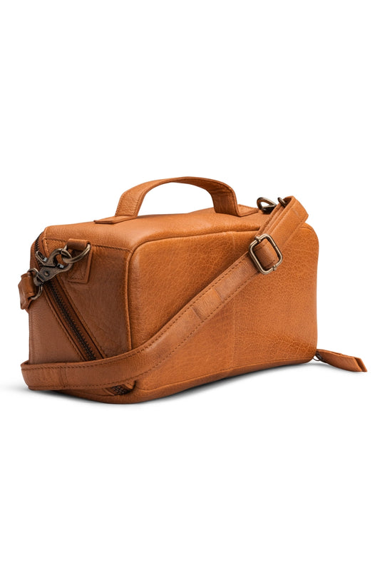 Cleo Crossbody Project Bag - Whisky