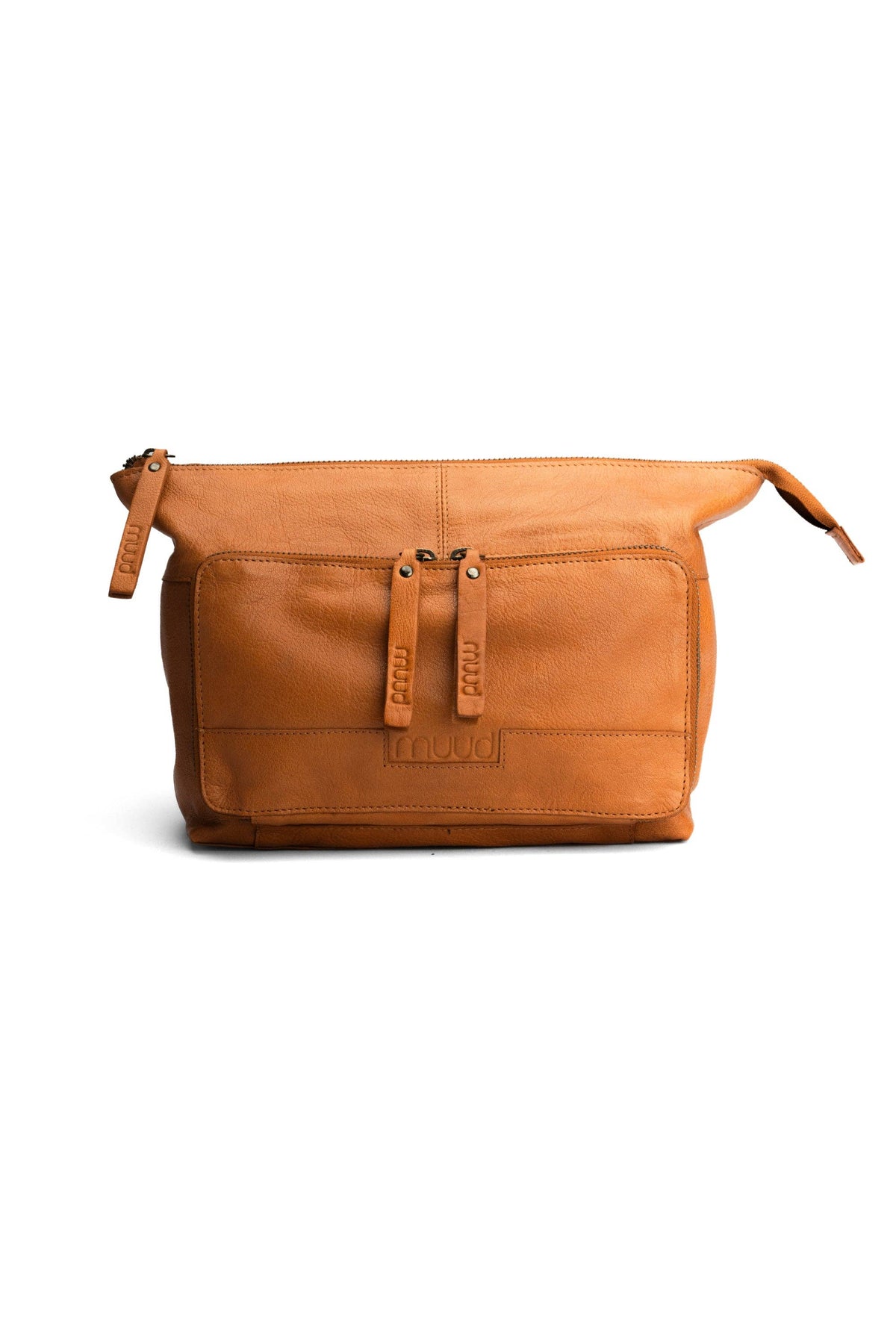 Muud Jeanne Project Bag – Small Leather Knitting Project Bag