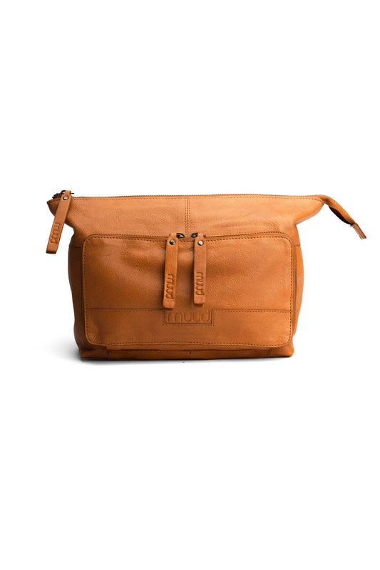 Muud Jeanne Project Bag – Small Leather Knitting Project Bag