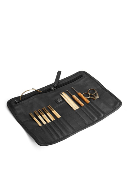 Muud Jasmin Needle Case – Leather Knitting Needle Holder