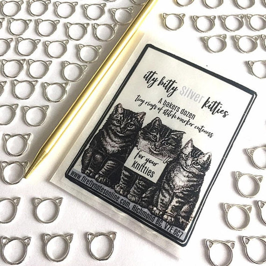 Firefly Notes Itty Bitty Kitties Stitch Markers