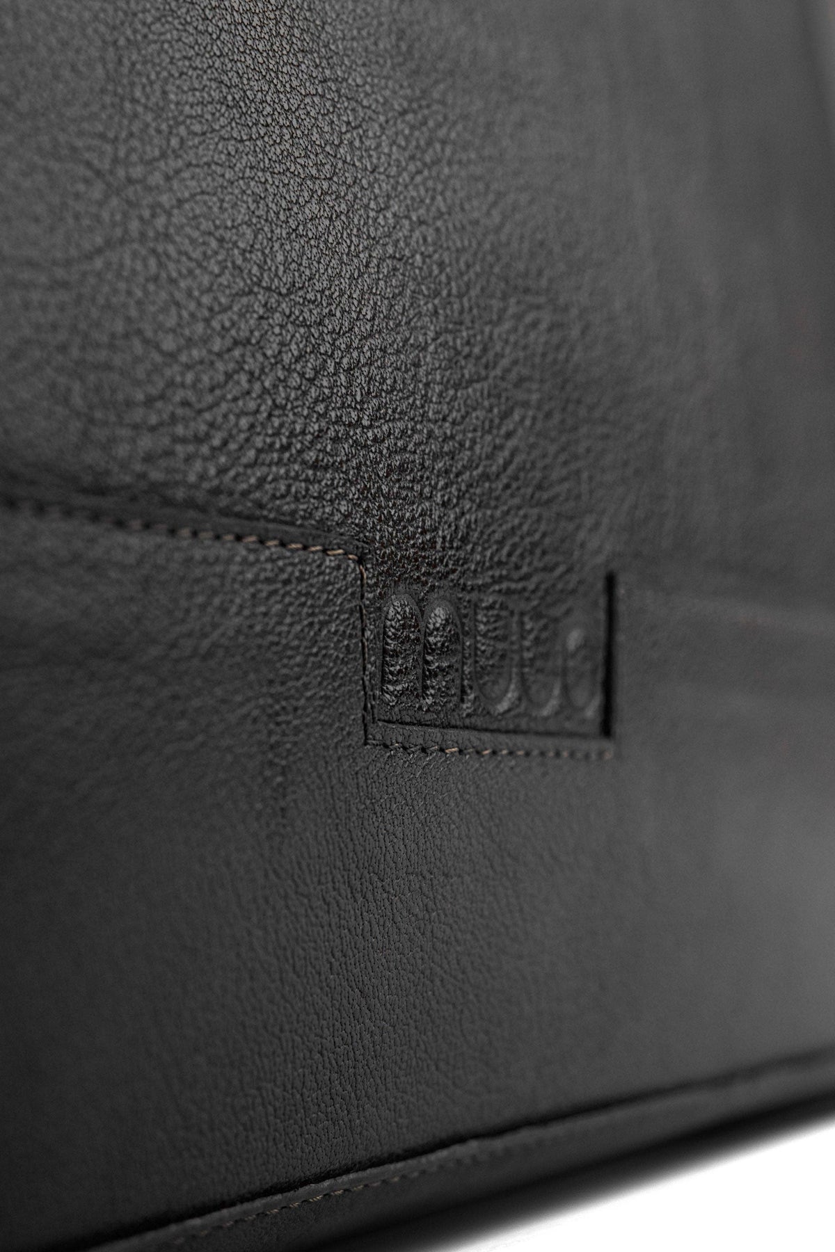 Muud Julia Project Bag – Large Leather Knitting & Travel Bag