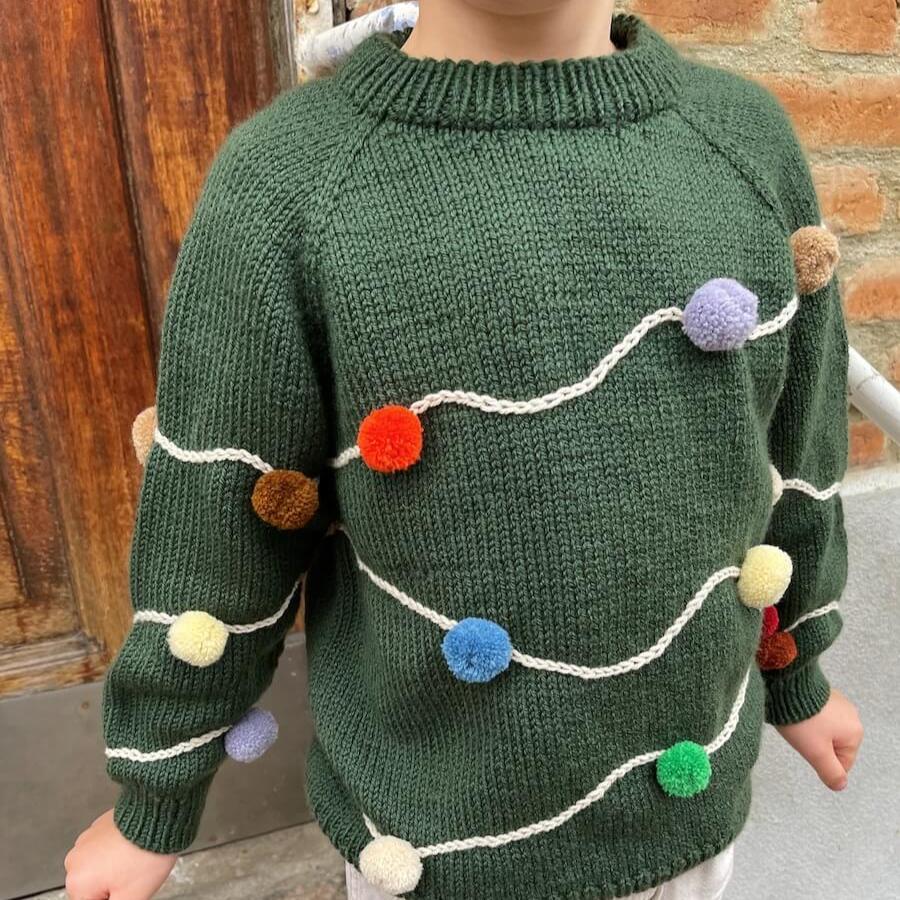 PetiteKnit Let's Christmas Sweater Pattern
