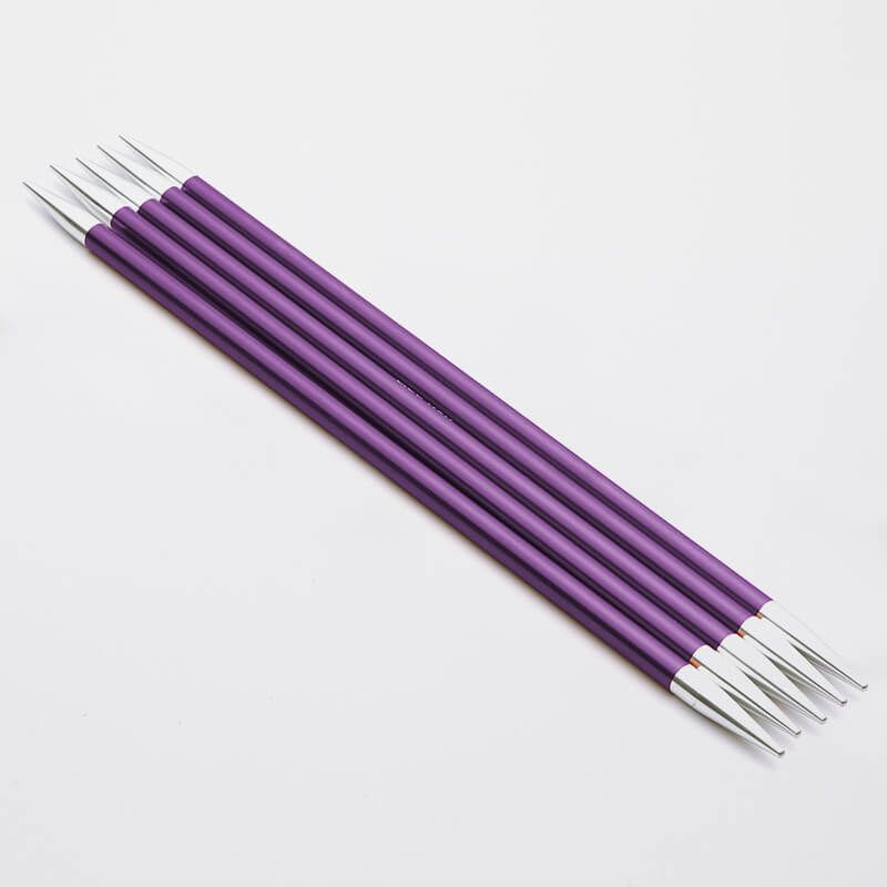 KnitPro Zing Double Pointed Needles (DPNs) – Lightweight Aluminium Needles