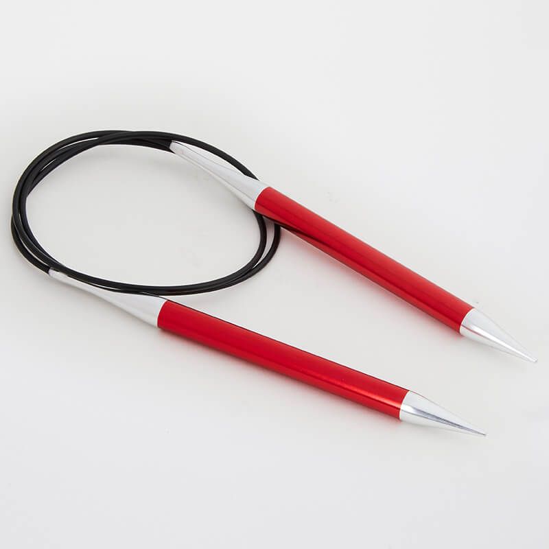 Zing Fixed Circular Knitting Needles | Smooth Metal Circular Needles